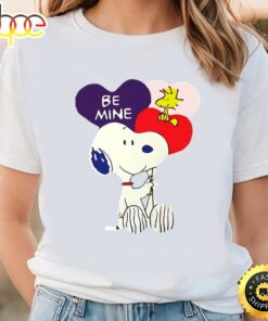 Be Mine Snoopy And Woodstock Valentine Shirt