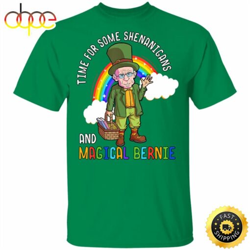 Bernie Sanders St Patricks Day Shenanigans Happy St. Patrick’s Day Shirt