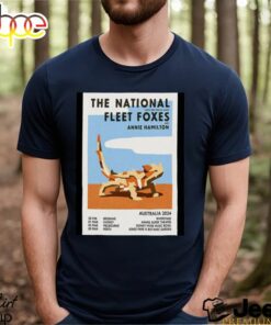 Best The National Australia 2024 Tour Poster Shirt