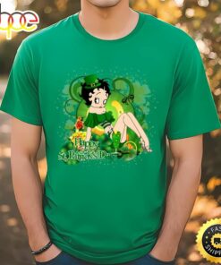 Betty Boop Character Saint Patricks Day Shirt