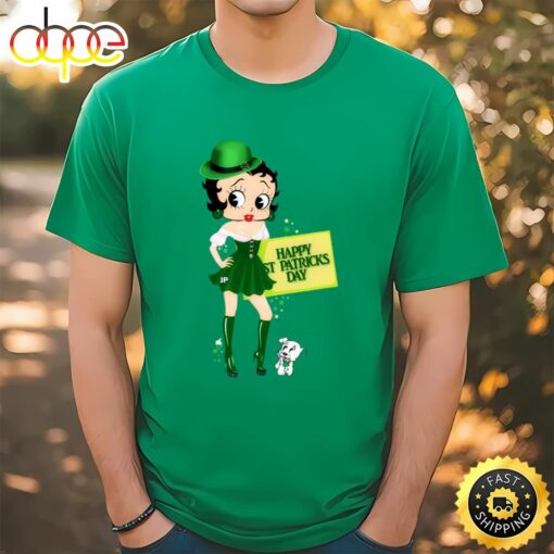 Betty Boop Happy St Patricks Day Shirt