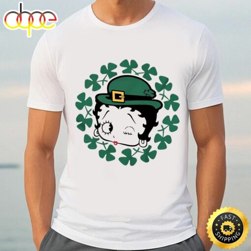 Betty Boop St Patricks Day Leprechaun Shirt