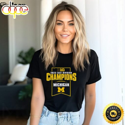 Big 2023 East Division Champions Michigan Shirt