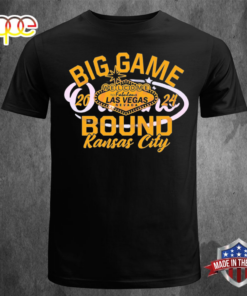 Big Game Bound Kansas City 2024 Unisex T-shirt