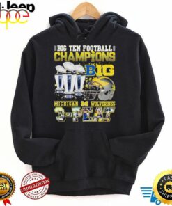 Big Ten Football Champions Michigan Wolverines 3 Peat Shirt