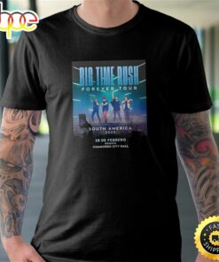 Big Time Rush Forever Tour 2023 Arrive In Colombia Unisex T-shirt