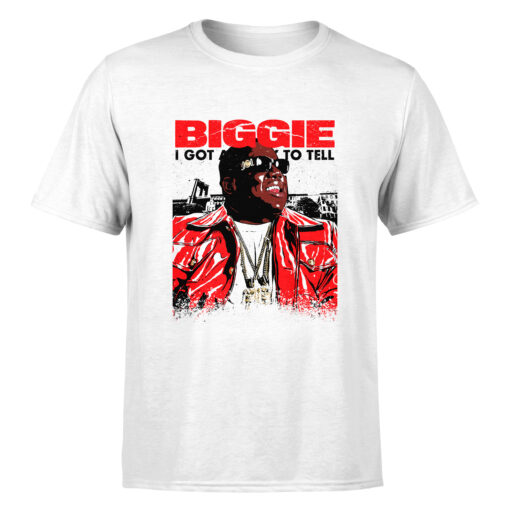 Biggie I Got A Story To Tell Poster Film T-Shirt