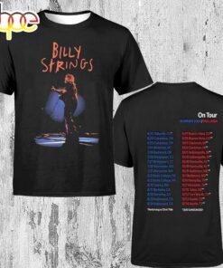 Billy Strings Live Vol 1 Summer 2024 And Fall 2024 Tour Date And Place List Two Sides Unisex T-Shirt