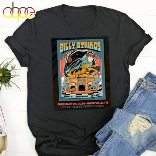 Billy Strings Tour 2024 February 24 Nashville Unisex T-Shirt