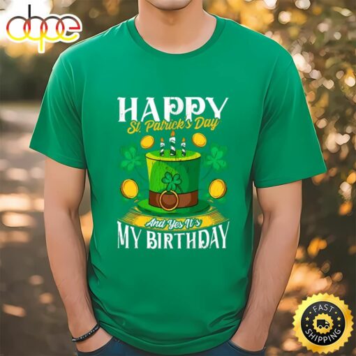 Birthday Happy St. Patricks Day Birthday Gift Shirt