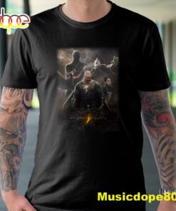 Black Adam 2022 The Rock Johnson New Film Unisex Tshirt