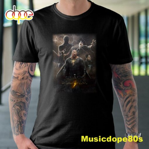 Black Adam 2022 The Rock Johnson New Film Unisex Tshirt