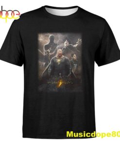 Black Adam 2022 The Rock Johnson New Film Unisex Tshirt