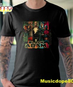 Black Adam Dc Movie The Rock Dwayne Johnson New Original 2022 Unisex Tshirt