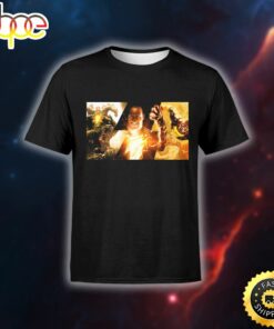 Black Adam Poster Printed T-shirt