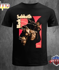 Black Sabbath 1973 Illustration Music Unisex T-Shirt