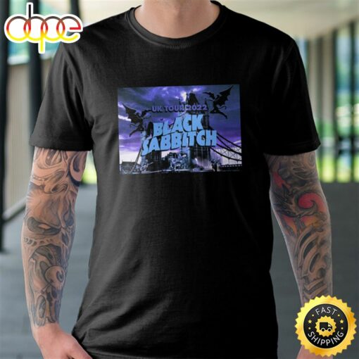 Black Sabbitch The All Female Black Sabbath 2022 Uk Fall Tour Unisex T-shirt