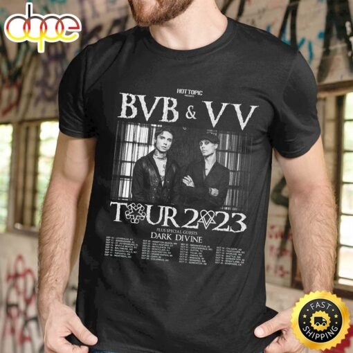 Black Veil Brides &amp Ville Valo Co-headline Fall Tour Of U.s. &amp Canada Unisex T-shirt