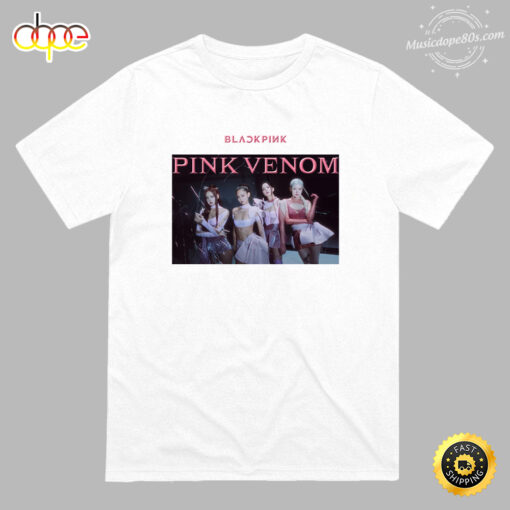 Blackpink Comeback Pink Venom Hot Tour 2022 Tshirt