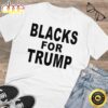 Blacks For Trump Trump Not Guilty Free Donald Trump White Tee T-shirt