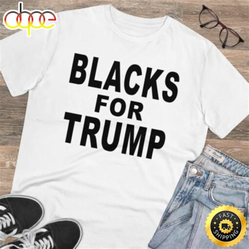 Blacks For Trump Trump Not Guilty Free Donald Trump White Tee T-shirt