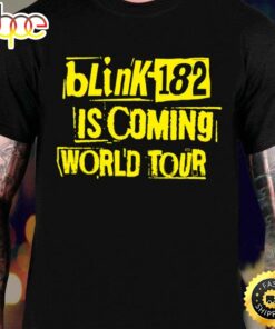Blink-182 Band Is Coming World Tour 2023 Unisex T-Shirt