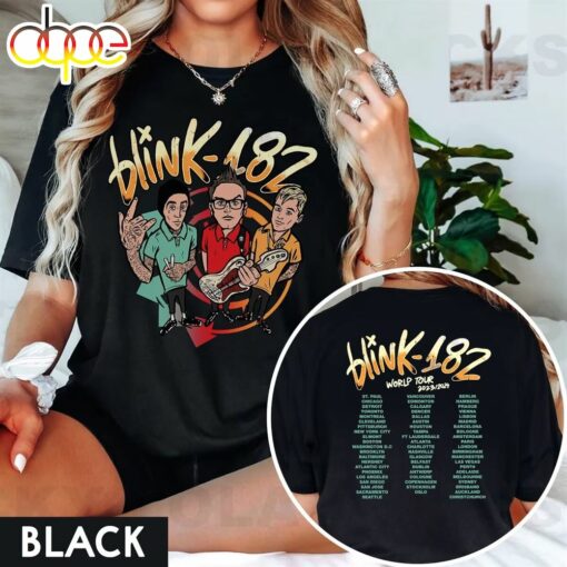 Blink 182 Band World Tour 2023-2024 T-Shirt