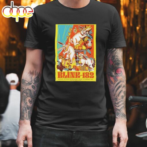 Blink-182 Brisbane Entertainment Centre Brisbane Australia Feb 20 2024 T-Shirt