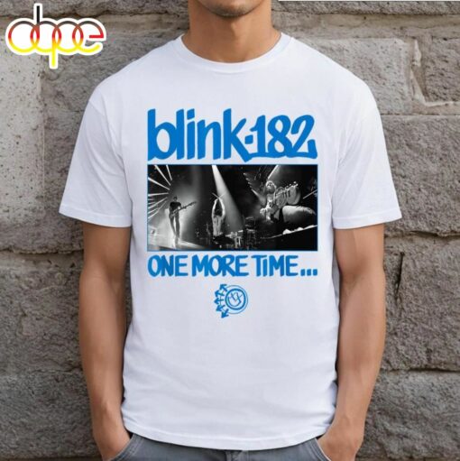 Blink 182 One More Time 2024 Tour Music 90s Boy Band Vintage 90s Y2k Class T-Shirt