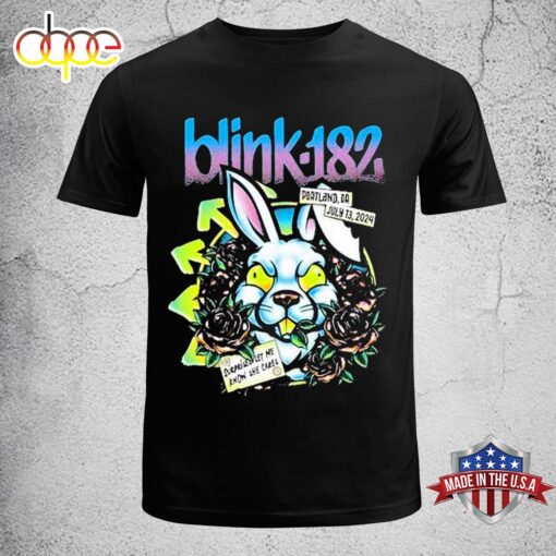 Blink-182 Portland, OR July Music Unisex T-Shirt