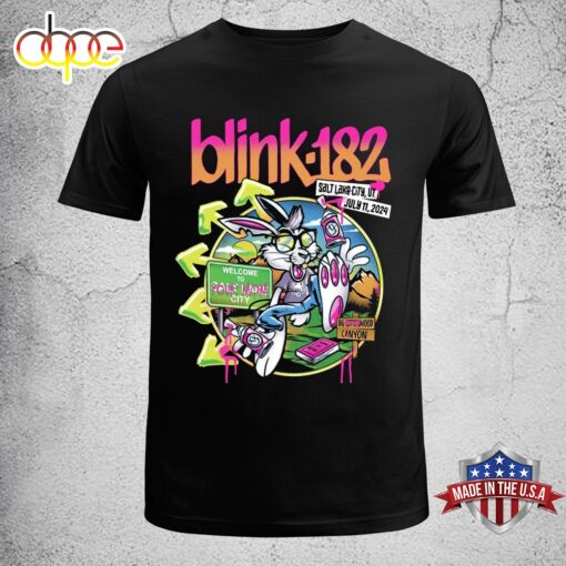 Blink – 182 Salt Lake City, UT July 2024 Unisex T-Shirt