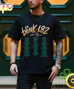 Blink 182 Shirt The World Tour 2023 2024 Merch