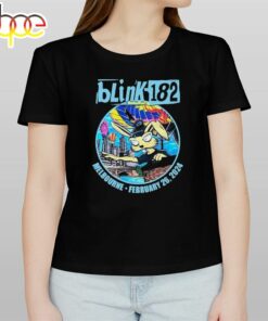 Blink 182 Show In Melbourne Feb 26 2024 Shirt