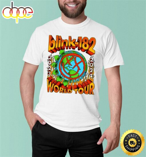 Blink-182 World Tour 2023 2024 T-Shirt