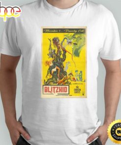 Blitzkid November 5 Paunchy Cats Tour 2023 T-shirt