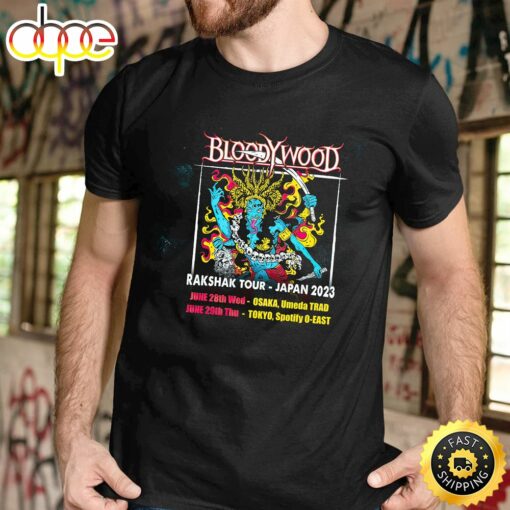 Bloodywood Rakshak Tour – Japan Tour 2023 Tshirt