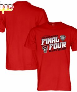 Blue 84 Unisex Blue 84 Red NC State Wolfpack 2024 NCAA Women’s Basketball Tournament T-shirt