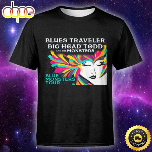 Blue Monsters Tour 2023 Unisex T-Shirt