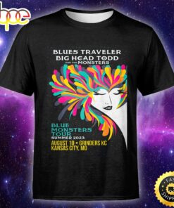 Blue Monsters Tour 8.10.23 Unisex T-Shirt