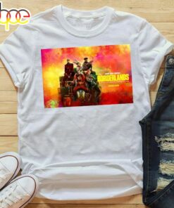 Borderlands Movie Will Shoot Onto Cinema Screens In 2024 T-Shirt