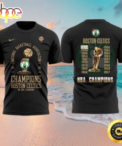Boston Celtics 2024 NBA Finals Champions Unisex T-Shirt