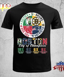 Boston City Of Champions Shirt Celtics 18x Champions Unisex