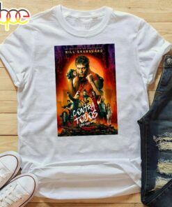 Boy Kills World Movie 2024 Poster White T-Shirt