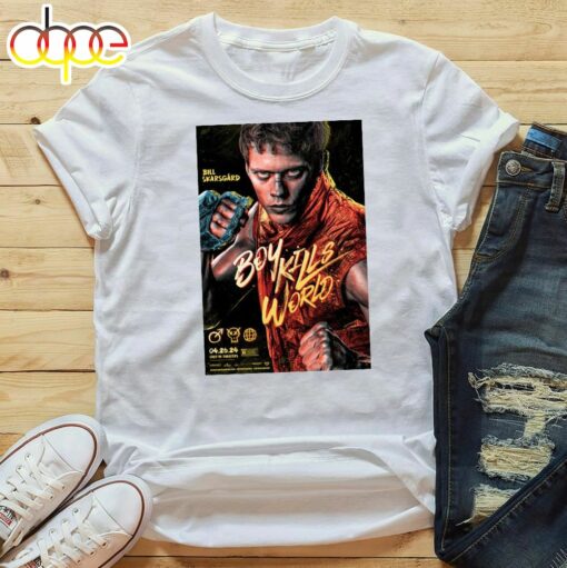 Boy Kills World Movie Poster 2024 T-Shirt