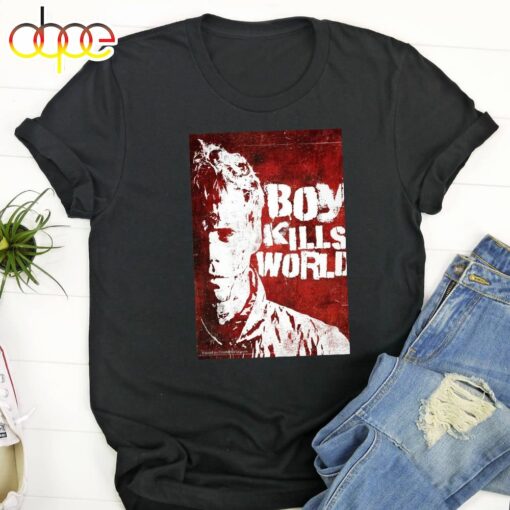 Boy Kills World Starring Bill Skarsgard And Jessica Rothe In Theaters On April 2024 T-Shirt