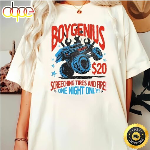 Boygenius Screeching Tires And Fire T-Shirt