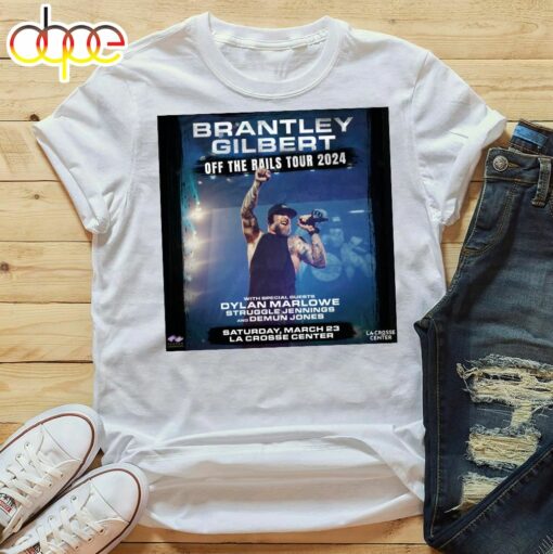 Brantley Gilbert Off The Rails Tour 2024 Shirt