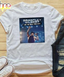 Brantley Gilbert Off The Rails Tour 2024 T-Shirt