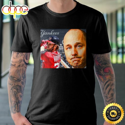 Brian Cashman &amp Bryce Harper Basic T-Shirt