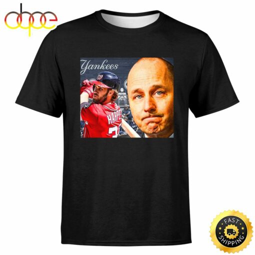 Brian Cashman &amp Bryce Harper Basic T-Shirt